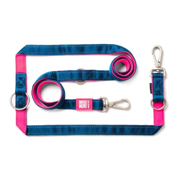 Повідець для собак Multi-Function Leash - Matrix Pink/L Повідець для собак Multi-Function Leash - Matrix Pink/L