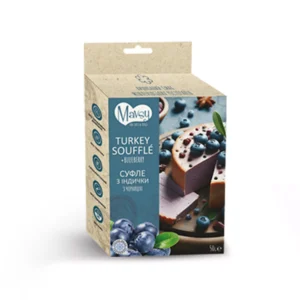 Mavsy - FD Turkey+blueberry, 50g /Mavsy, Суфле з індички з чорницею, 50г.