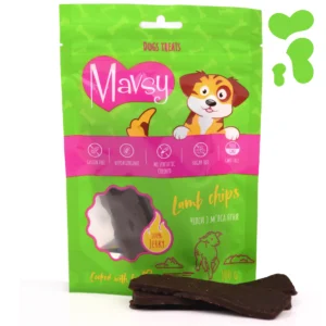 Mavsy-lamb chips, 100 g / Чіпси з м'яса ягня для собак, 100 г
