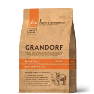 GD DOG LAMB&TURKEY JUNIOR 1 KG/Грандорф сухий корм з ягням та індичкою для середніх та великих порід віком від 4 місяців 1 кг GD DOG LAMB&TURKEY JUNIOR 1 KG/Грандорф сухий корм з ягням та індичкою для середніх та великих порід віком від 4 місяців 1 кг