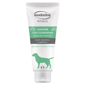 Inodorina Rituals Shampoo With Chlorhexidine — Шампунь для собак всіх порід з хлоргексидином, 250 мл Inodorina Rituals Shampoo With Chlorhexidine — Шампунь для собак всіх порід з хлоргексидином, 250 мл