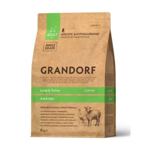 GD Dog Mini Lamb & Turkey 8 кг/ Грандорф ягня та індичка для дорослих собак дрібних порід 8 кг GD Dog Mini Lamb & Turkey 8 кг/ Грандорф ягня та індичка для дорослих собак дрібних порід 8 кг