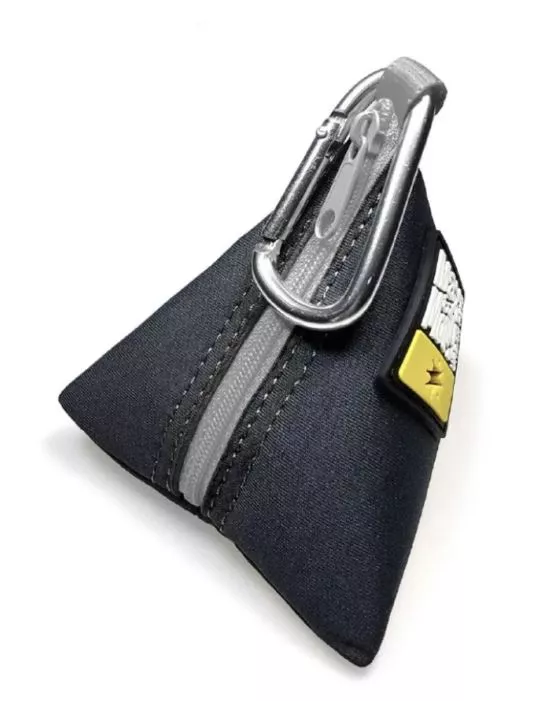 Сумка для пакетиків Сіра Poo Bag Carrier — Silver