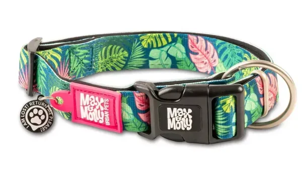 Smart ID Collar — Tropical/M