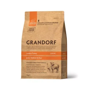 GD Dog Junior Lamb & Turkey 3 кг/ Грандорф ягня та індичка для юніорів 3 кг GD Dog Junior Lamb & Turkey 3 кг/ Грандорф ягня та індичка для юніорів 3 кг