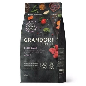 GD FRESH ADULT CAT LAMB & SWEET POTATO 2 KG/ Грандорф фреш сухий корм ягня з бататом для дорослих котів, 2 кг GD FRESH ADULT CAT LAMB & SWEET POTATO 2 KG/ Грандорф фреш сухий корм ягня з бататом для дорослих котів, 2 кг