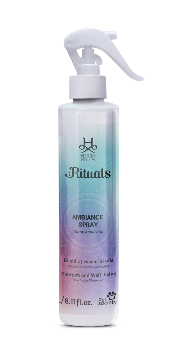 Hydra Pet Spa Rituals Ambience Spray — Заспокійливий ароматичний спрей для собак і котів, 240 мл Hydra Pet Spa Rituals Ambience Spray — Заспокійливий ароматичний спрей для собак і котів, 240 мл