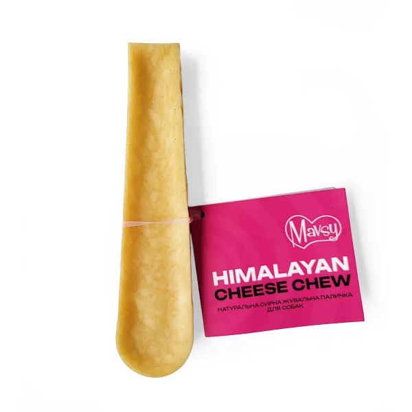 Mavsy Himalayan cheese chew/ Натуральна сирна жувальна паличка для собак, S Mavsy Himalayan cheese chew/ Натуральна сирна жувальна паличка для собак, S