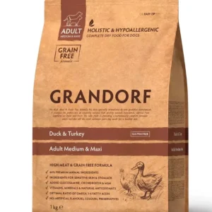 GD Dog Medium & Maxi Duck & Turkey 1 кг/ Грандорф качка та індичка для середніх та крупних порід 1 кг GD Dog Medium & Maxi Duck & Turkey 1 кг/ Грандорф качка та індичка для середніх та крупних порід 1 кг