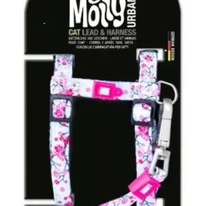 Cat Harness/Leash Set — Cherry Bloom/1 Size Cat Harness/Leash Set — Cherry Bloom/1 Size