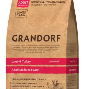 GD Dog Medium & Maxi Lamb & Turkey 1 кг/ Грандорф ягня та індичка для середніх та крупних порід 1 кг GD Dog Medium & Maxi Lamb & Turkey 1 кг/ Грандорф ягня та індичка для середніх та крупних порід 1 кг