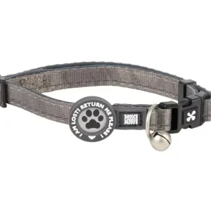 Max & Molly Smart ID Cat Collar — Matrix 2.0 Stone/1 Size — Макс та Молли Smart ID, котячий нашийник — Matrix 2.0, сірий, розмір 1 Max & Molly Smart ID Cat Collar — Matrix 2.0 Stone/1 Size — Макс та Молли Smart ID, котячий нашийник — Matrix 2.0, сірий, розмір 1