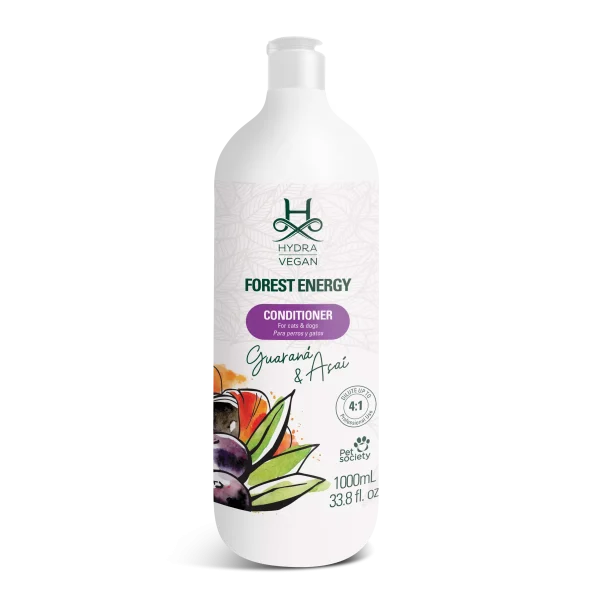 EXP HYDRA VEGAN FOREST ENERGY CONDITIONER 1L /Гідра вегон форест енерджі кондиціонер зволожуючий та живильний з екстрактами гуарани та асаї для собак EXP HYDRA VEGAN FOREST ENERGY CONDITIONER 1L /Гідра вегон форест енерджі кондиціонер зволожуючий та живильний з екстрактами гуарани та асаї для собак