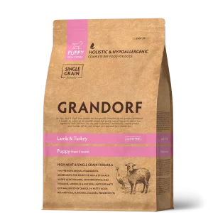 GD Dog Puppy Lamb & Turkey 3 кг/ Грандорф ягня та індичка для цуценят від 3 тижнів 3 кг GD Dog Puppy Lamb & Turkey 3 кг/ Грандорф ягня та індичка для цуценят від 3 тижнів 3 кг