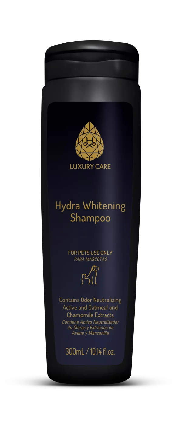Hydra Luxury Care Whitening Shampoo — Відбілюючий шампунь для собак та котів 300 мл