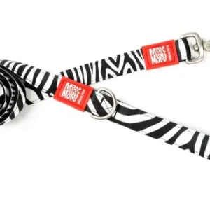 Max & Molly Short Leash — Zebra/M — Макс та Молли Короткий повідець Зебра, розмір M Max & Molly Short Leash — Zebra/M — Макс та Молли Короткий повідець Зебра, розмір M