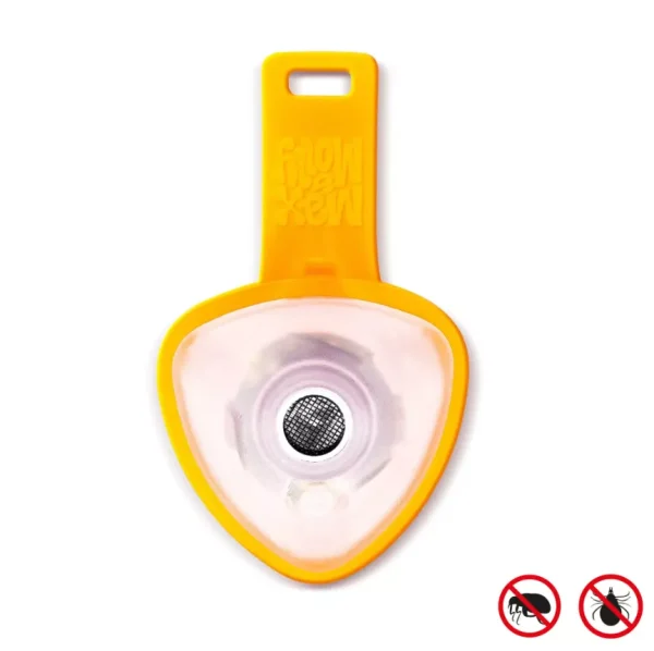 Soundshield — 24/7 Ultrasonic Technology Against Ticks & Fleas — Orange — Ультразвуковий захист від кліщів і бліх помаранчевий Soundshield — 24/7 Ultrasonic Technology Against Ticks & Fleas — Orange — Ультразвуковий захист від кліщів і бліх помаранчевий