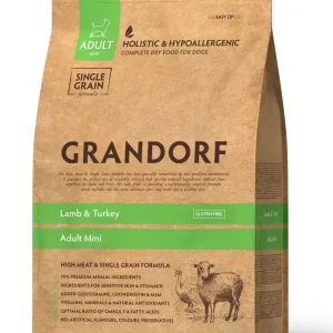 GD Dog Mini Lamb & Turkey 1 кг/ Грандорф ягня та індичка для дорослих собак дрібних порід 1 кг