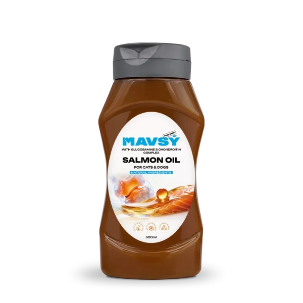 Salmon oil with glucosamine and chondroitin 500 ml bottle / Mavsy — Лососева олія з глюкозаміном і хондроїтином 500 мл (пляшка) Salmon oil with glucosamine and chondroitin 500 ml bottle / Mavsy — Лососева олія з глюкозаміном і хондроїтином 500 мл (пляшка)