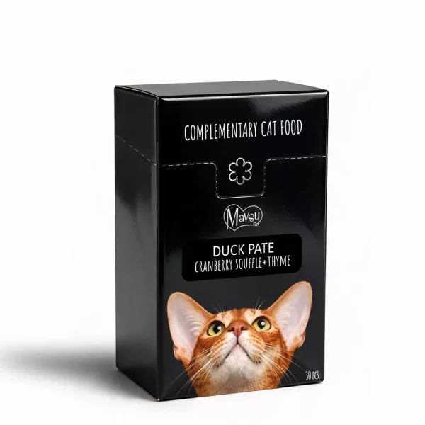 Mavsy — Creamy Treats Duck+ cranberry, 30x15g/Mavsy, Качина грудинка з журавлиновим суфле та тим?яном, 30х15г.