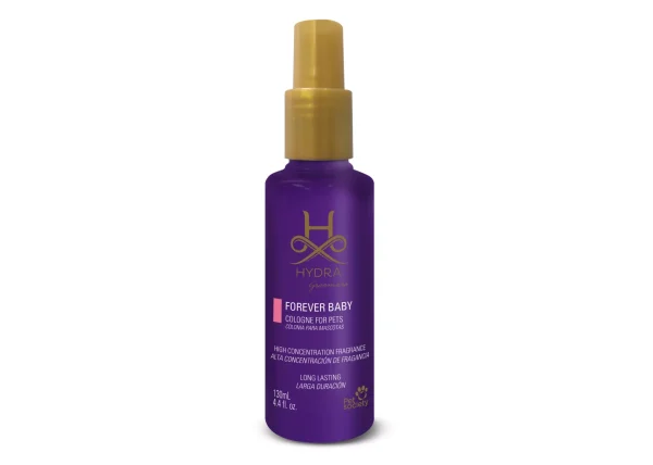 Hydra GROOMERS Cologne Forever Baby — Парфуми для собак та котів з квітковим ароматом із нотами Апельсин, Квіти Лотосу, Яблуко, Сандал 130 мл Hydra GROOMERS Cologne Forever Baby — Парфуми для собак та котів з квітковим ароматом із нотами Апельсин, Квіти Лотосу, Яблуко, Сандал 130 мл