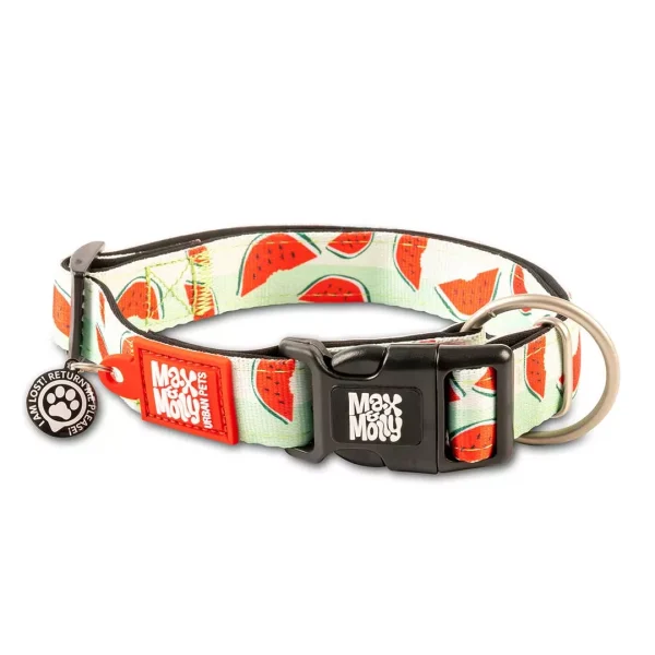 Нашийник для собак Кавуни Smart ID Collar — Watermelon/L Нашийник для собак Кавуни Smart ID Collar — Watermelon/L