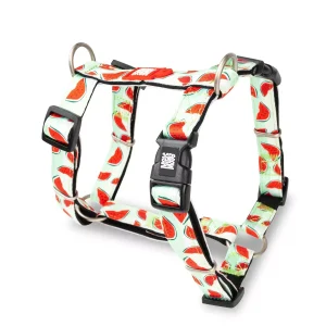 Шлея для собак Кавуни H-Harness — Watermelon/L Шлея для собак Кавуни H-Harness — Watermelon/L