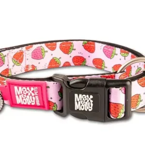 Нашийник для собак Полуниця Smart ID Collar — Strawberry Dream/L Нашийник для собак Полуниця Smart ID Collar — Strawberry Dream/L