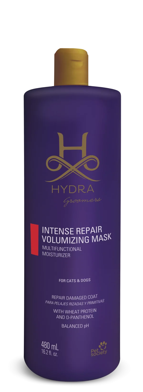 Hydra GROOMERS Intense Repair Volumizing Mask — Маска для інтенсивного відновлення та надання об’єму шерсті собак і котів 480 мл Hydra GROOMERS Intense Repair Volumizing Mask — Маска для інтенсивного відновлення та надання об’єму шерсті собак і котів 480 мл