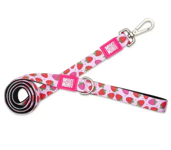 Короткий повідець Полуниця Short Leash — Strawberry Dream/L Короткий повідець Полуниця Short Leash — Strawberry Dream/L