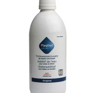 Plaqtiv+ Water Additive 500 ml — Засіб для догляду за ротовою порожниною для собак та котів 500 мл