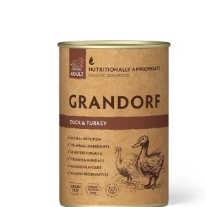 GD-Dog — Duck & Turkey — Adult — 400g / Грандорф вологий корм для собак з качкою та індичкою 400 г GD-Dog — Duck & Turkey — Adult — 400g / Грандорф вологий корм для собак з качкою та індичкою 400 г