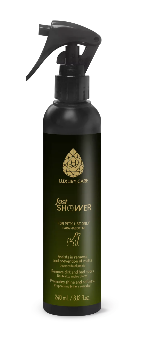 Hydra Luxury Care Fast Shower — Шампунь без змивання для собак та котів 240 мл