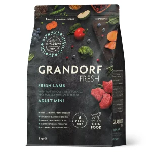 GD FRESH ADULT DOG MINI LAMB & SWEET POTATO 3 KG/Грандорф фреш ягня та батат для дорослих собак малих порід 3 кг GD FRESH ADULT DOG MINI LAMB & SWEET POTATO 3 KG/Грандорф фреш ягня та батат для дорослих собак малих порід 3 кг