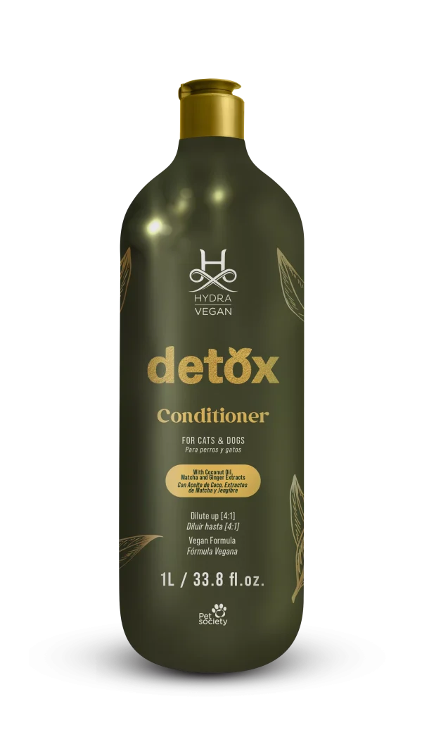 Hydra Vegan Detox Conditioner — Детокс кондиціонер для відновлення та насичення шерсті та шкіри собак та котів 1 л Hydra Vegan Detox Conditioner — Детокс кондиціонер для відновлення та насичення шерсті та шкіри собак та котів 1 л