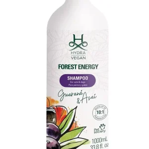 EXP HYDRA VEGAN FOREST ENERGY SHAMPOO 1L/ Гідра вегон форест енерджі шампунь зволожуючий та живильний з екстрактами гуарани та асаї для собак і котів