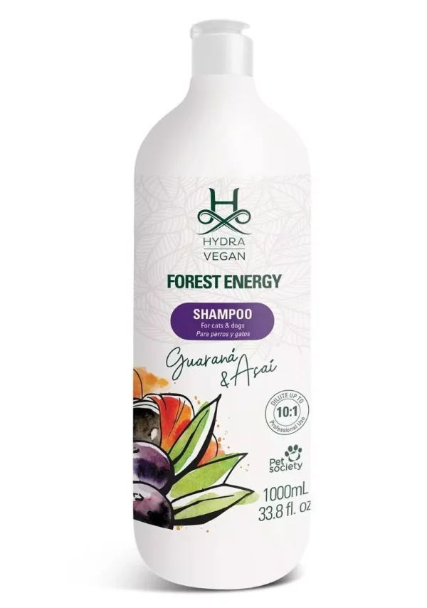 EXP HYDRA VEGAN FOREST ENERGY SHAMPOO 1L/ Гідра вегон форест енерджі шампунь зволожуючий та живильний з екстрактами гуарани та асаї для собак і котів EXP HYDRA VEGAN FOREST ENERGY SHAMPOO 1L/ Гідра вегон форест енерджі шампунь зволожуючий та живильний з екстрактами гуарани та асаї для собак і котів