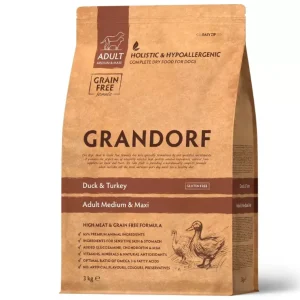 GD Dog Medium & Maxi Duck & Turkey 3 кг/ Грандорф качка та індичка для середніх та крупних порід 3 кг GD Dog Medium & Maxi Duck & Turkey 3 кг/ Грандорф качка та індичка для середніх та крупних порід 3 кг
