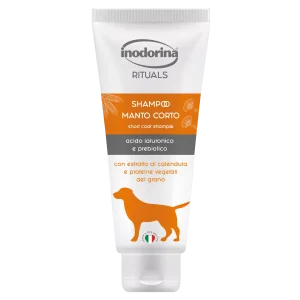 Inodorina Rituals Shampoo Short Coat — Шампунь для короткошерстних собак з календулою, 250 мл Inodorina Rituals Shampoo Short Coat — Шампунь для короткошерстних собак з календулою, 250 мл