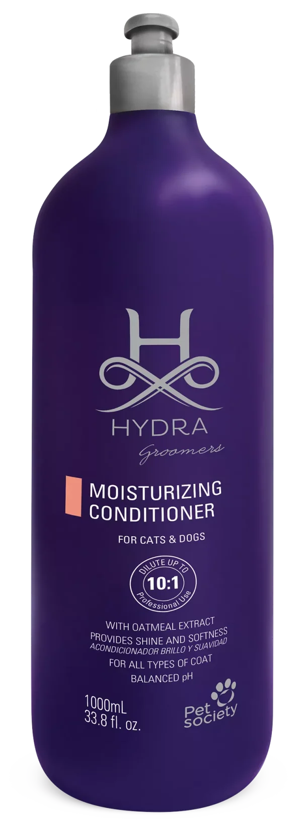 Hydra GROOMERS Moisturizing Conditioner — Зволожуючий кондиціонер для собак та котів 1 л Hydra GROOMERS Moisturizing Conditioner — Зволожуючий кондиціонер для собак та котів 1 л