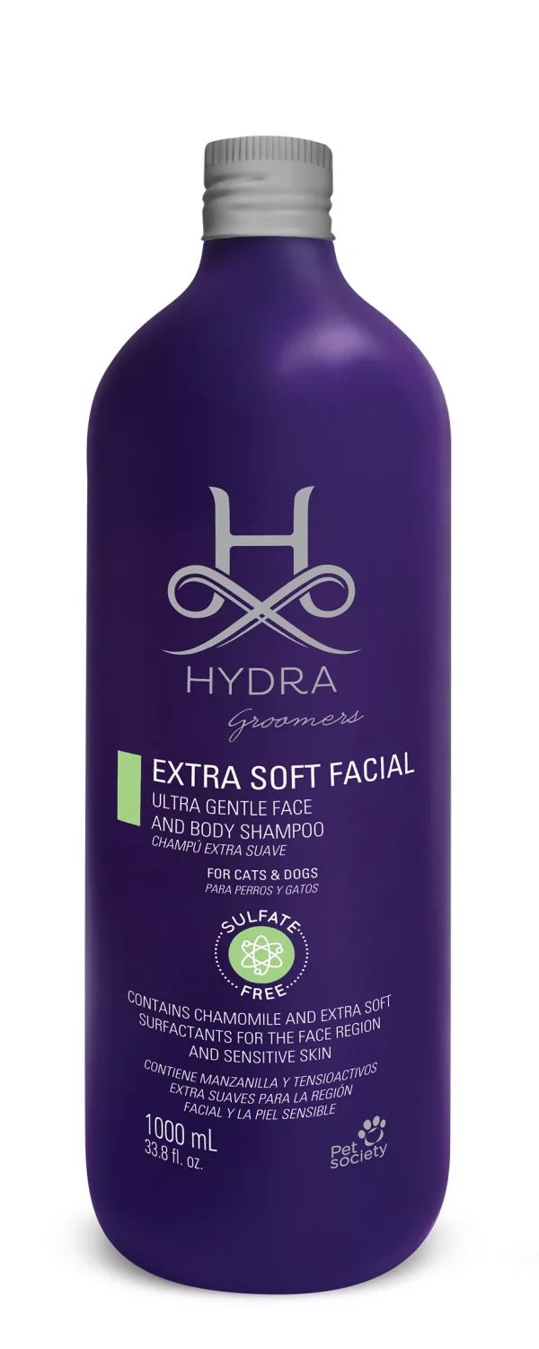 Hydra GROOMERS Extra Soft Ultra Gentle Shampoo — Ультраніжний шампунь для делікатного догляду за шерстю і шкірою собак та котів 1 л Hydra GROOMERS Extra Soft Ultra Gentle Shampoo — Ультраніжний шампунь для делікатного догляду за шерстю і шкірою собак та котів 1 л