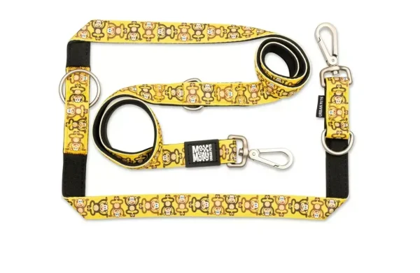 Повідець багатофункціональний Мавпенята Multi-Function Leash — Monkey Maniac/L Повідець багатофункціональний Мавпенята Multi-Function Leash — Monkey Maniac/L