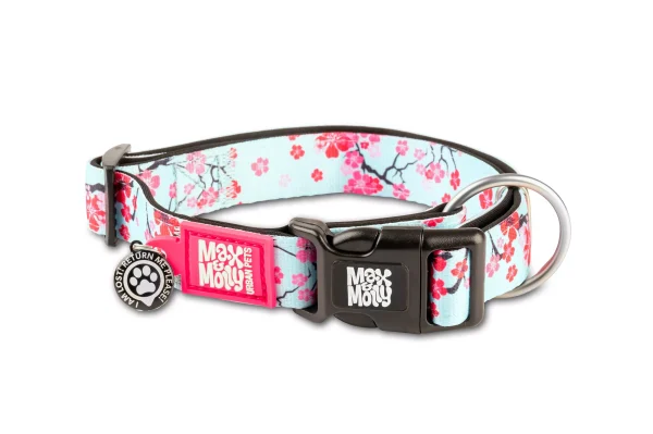 Нашийник для собак Smart ID Collar — Cherry Bloom/L Нашийник для собак Smart ID Collar — Cherry Bloom/L