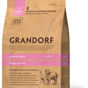 GD Dog Puppy Lamb & Turkey 10 кг/ Грандорф ягня та індичка для цуценят від 3 тижнів 10 кг GD Dog Puppy Lamb & Turkey 10 кг/ Грандорф ягня та індичка для цуценят від 3 тижнів 10 кг