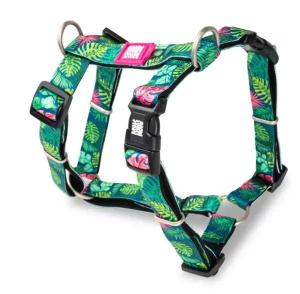Max & Molly H-Harness — Tropical/M- Ма кс та Молли Шлея для собак Тропік, розмір M