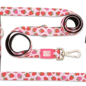 Повідець багатофункціональний Полуниця Multi-Function Leash — Strawberry Dream/S Повідець багатофункціональний Полуниця Multi-Function Leash — Strawberry Dream/S