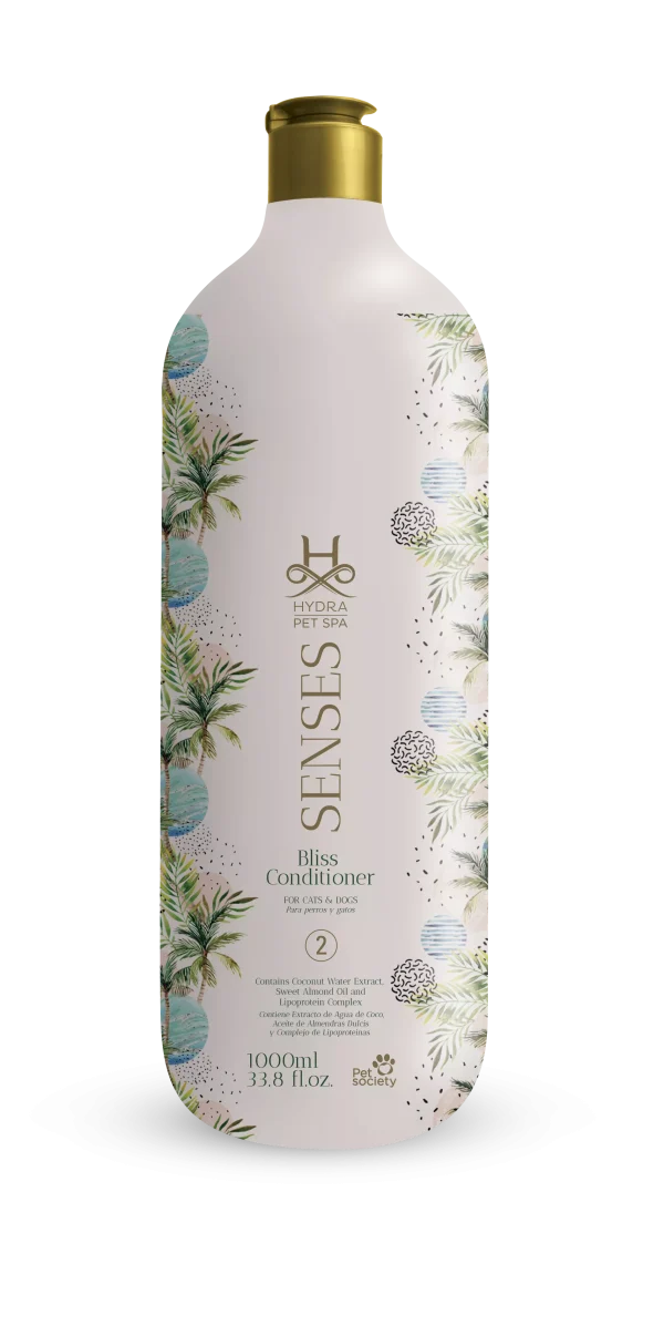 Hydra Pet Spa Senses Conditioner Bliss — Кондиціонер для інтенсивного зволоження, відновлення шкіри та шерсті тварин 1 л Hydra Pet Spa Senses Conditioner Bliss — Кондиціонер для інтенсивного зволоження, відновлення шкіри та шерсті тварин 1 л