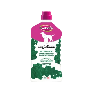 Inodorina Magic Home Muschio Bianco Концентрат для миття підлоги та очищення поверхонь з ароматом білого мускусу, 1 л Inodorina Magic Home Muschio Bianco Концентрат для миття підлоги та очищення поверхонь з ароматом білого мускусу, 1 л