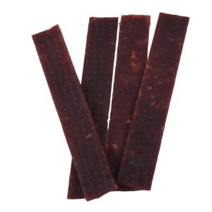 Ласощі для собак LOVE DOG Jerky Strips - м'ясні полоски КАЧКА 500 г