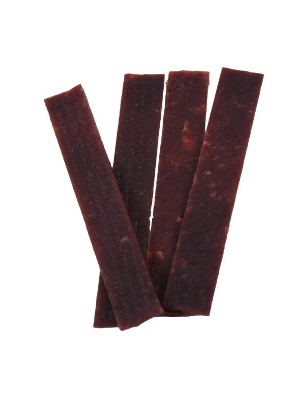 Ласощі для собак LOVE DOG Jerky Strips - м'ясні полоски КАЧКА 80 г